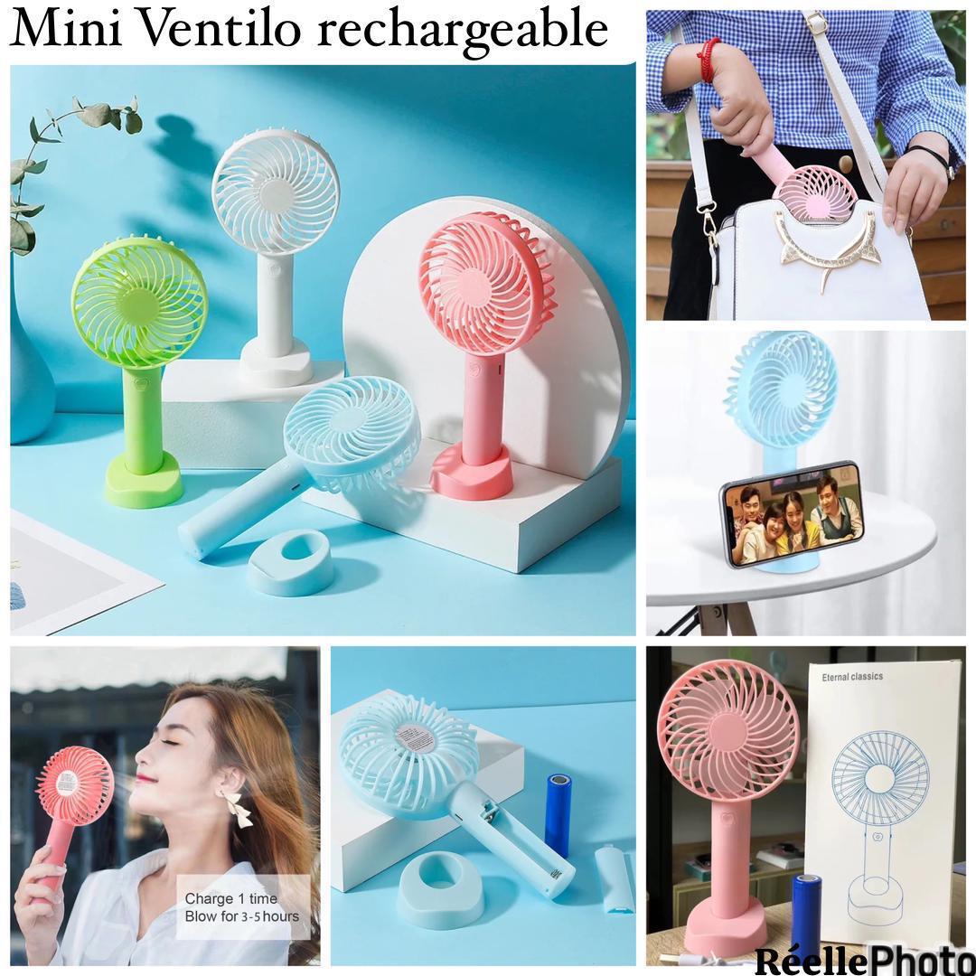 Mini ventilo rechargeable