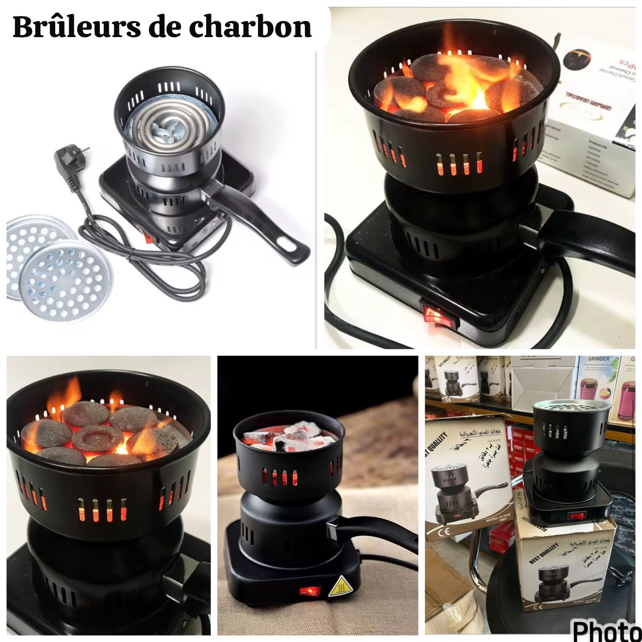 Mini brûleur à charbon