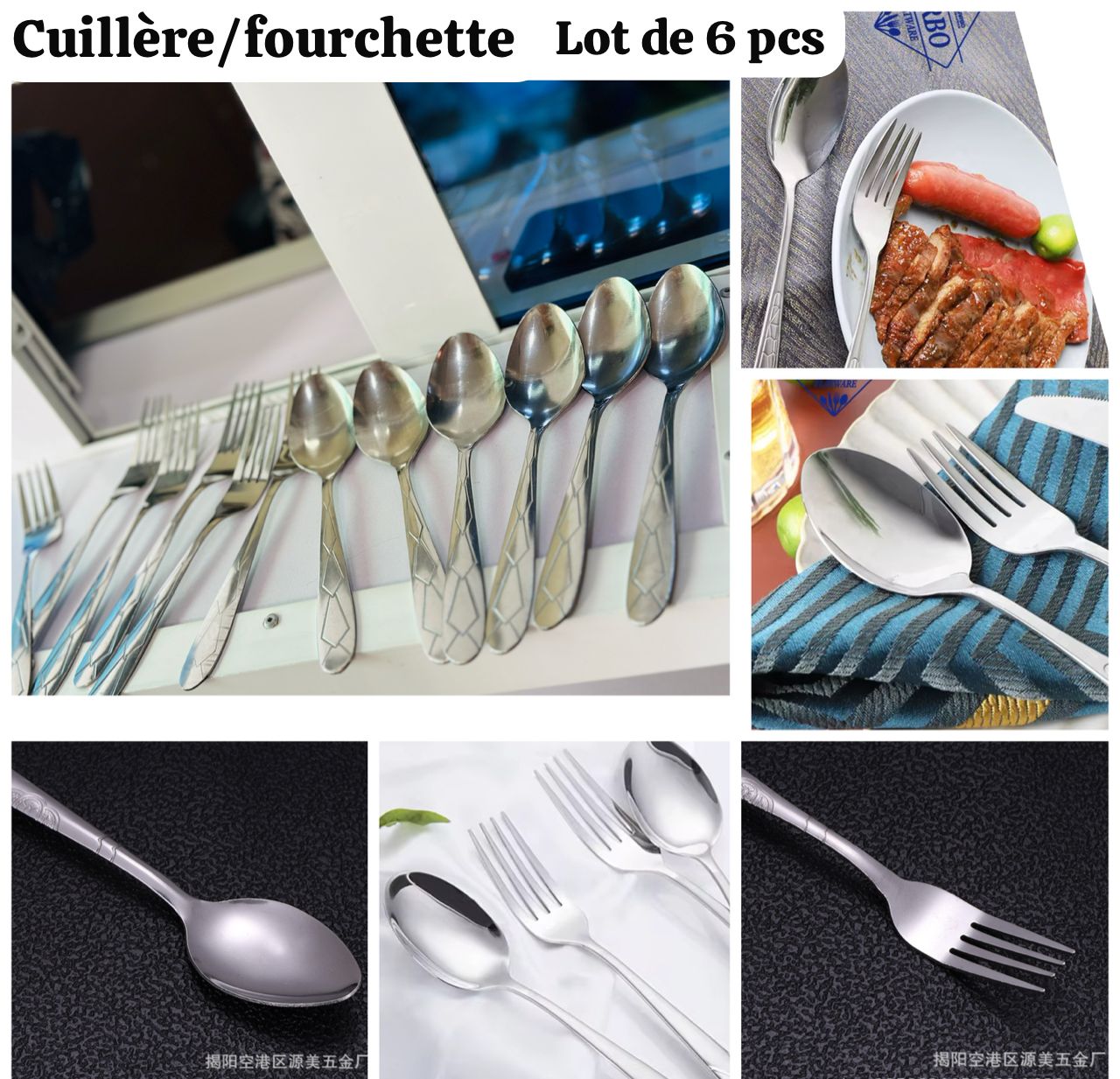 Cuillères/fourchette