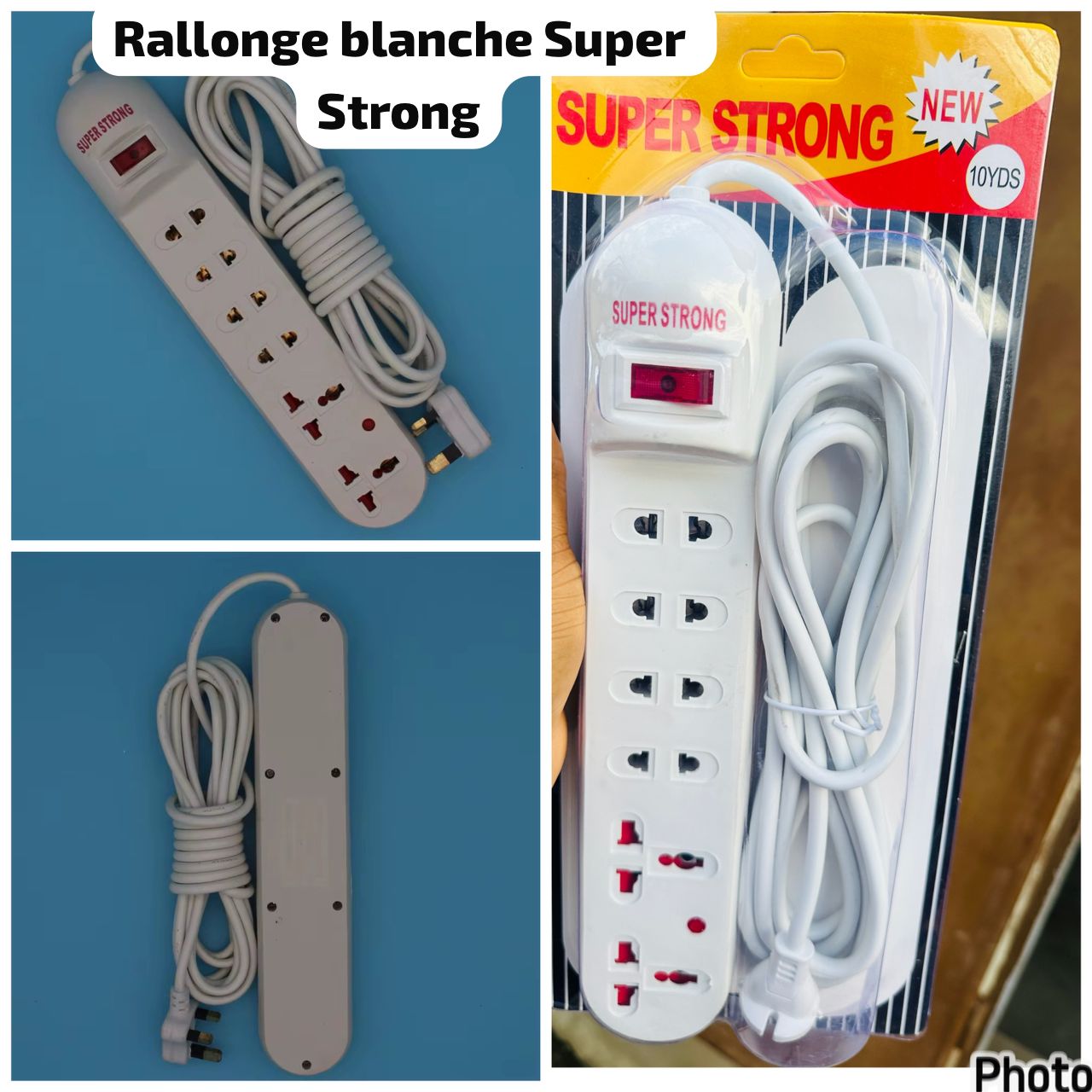 Rallonge blanche