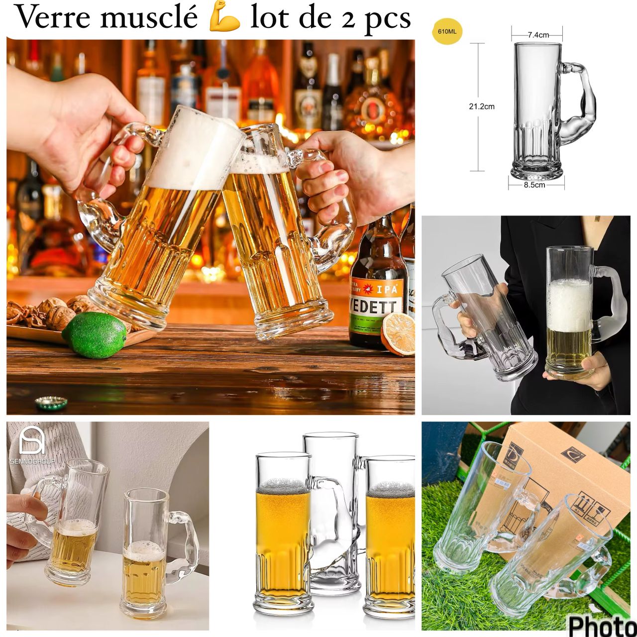 Verre musclé
