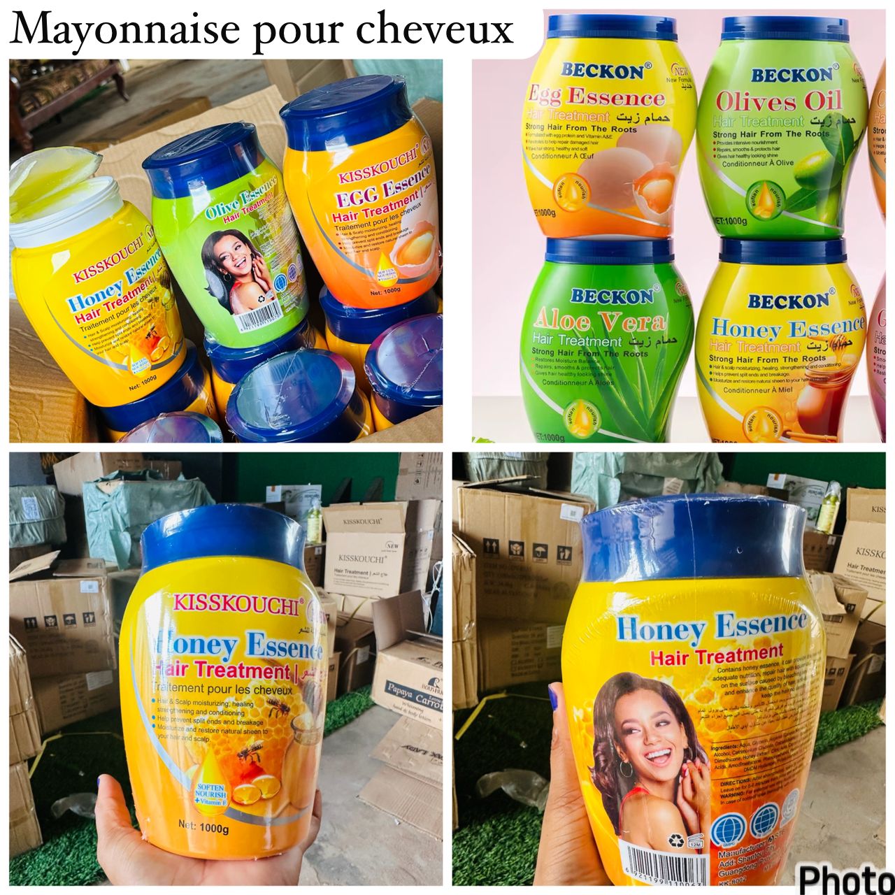 Mayonaise pour les cheveux