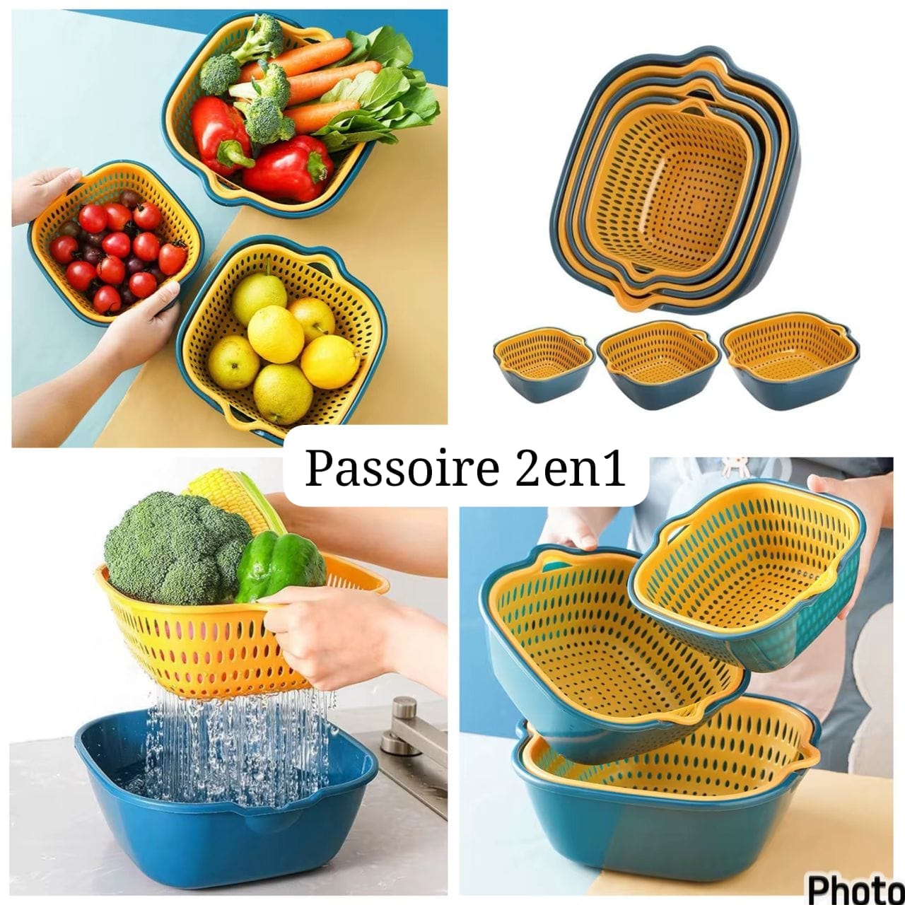 Passoire 2 en 1