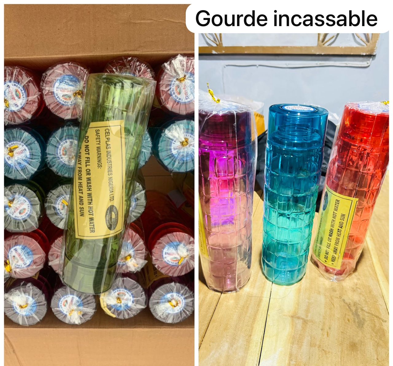Gourde incassable