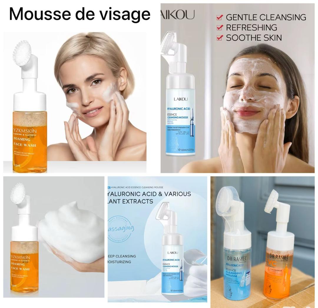Mousse de nettoyage en profondeur