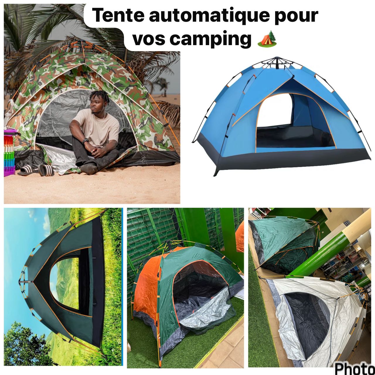 Tente ⛺ automatique pour les enfants