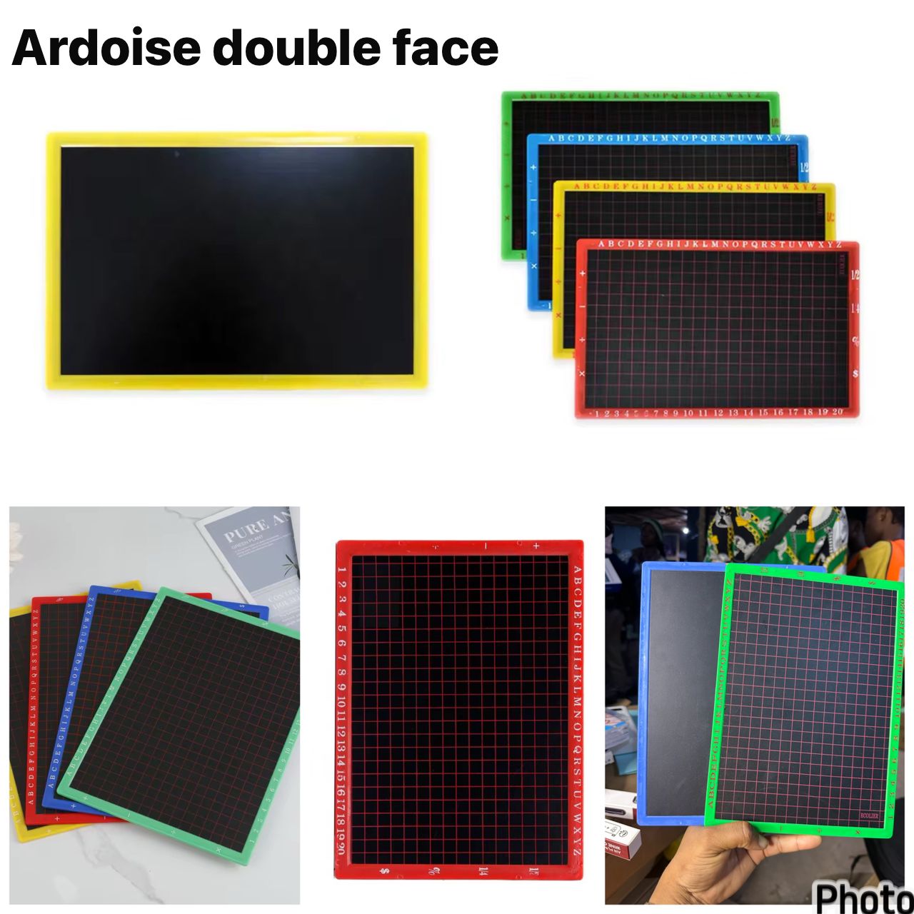 Ardoise double face