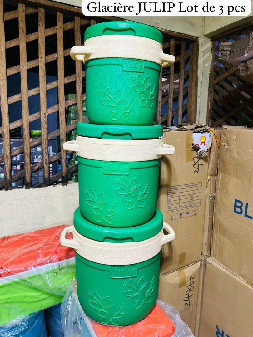 Glacière JULIP lot de 3pcs de 12l,16l,30l