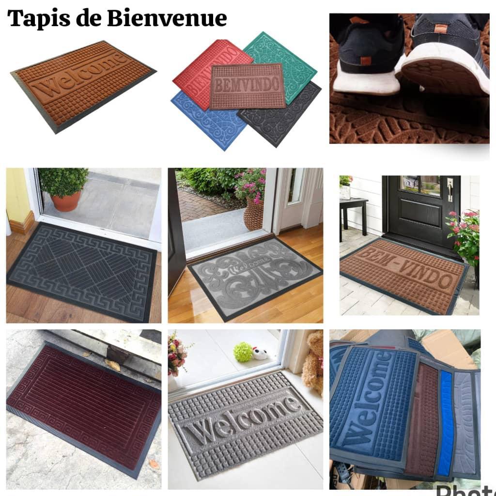 Tapis bienvenue western rectangulaire disponible