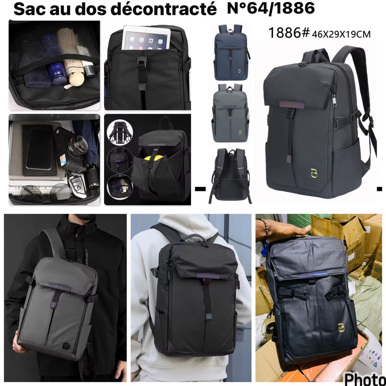 Sac au décontracté