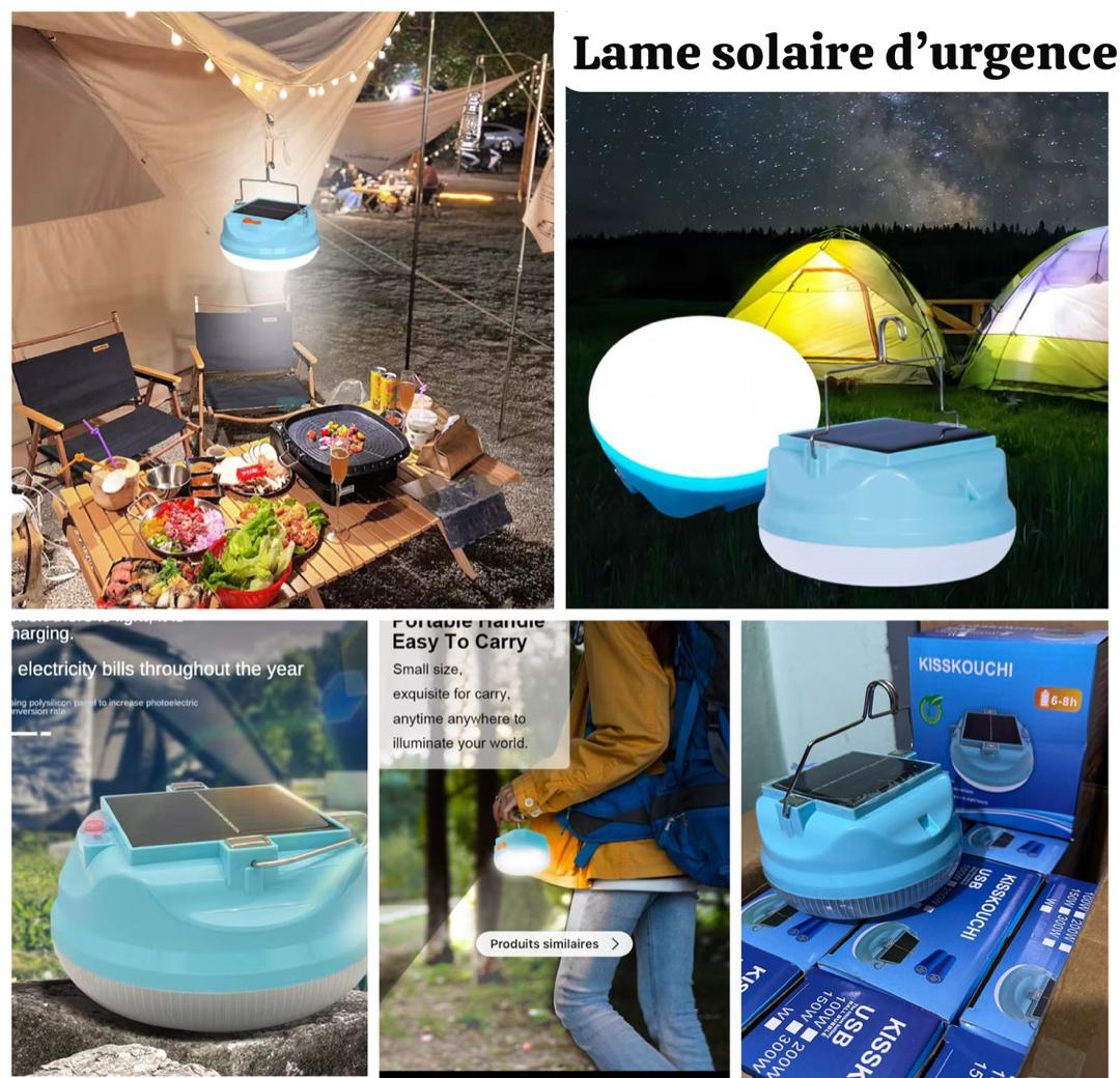Lampe solaire d'urgence