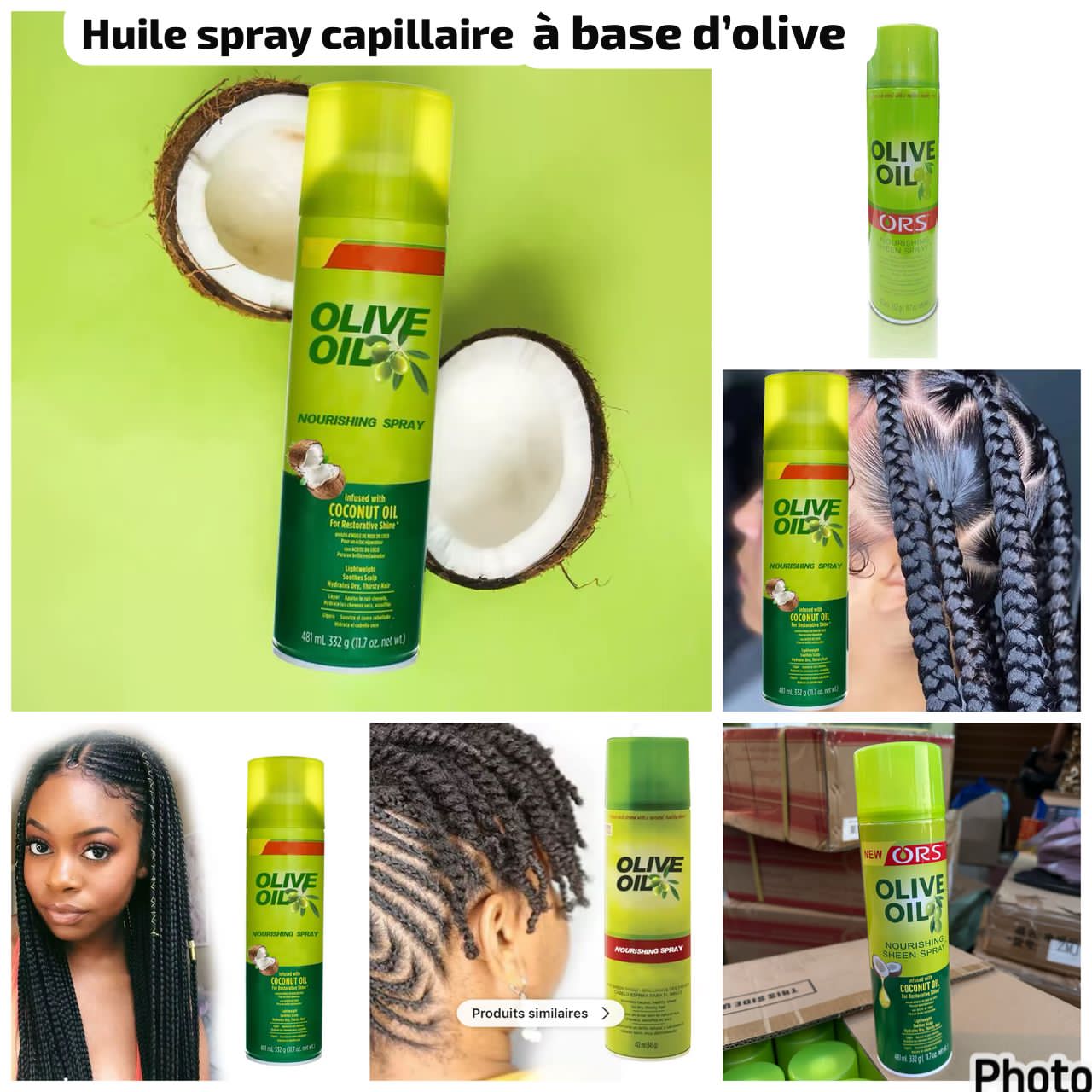 Huile spray