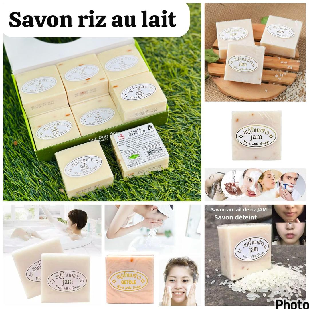Savon riz au lait
