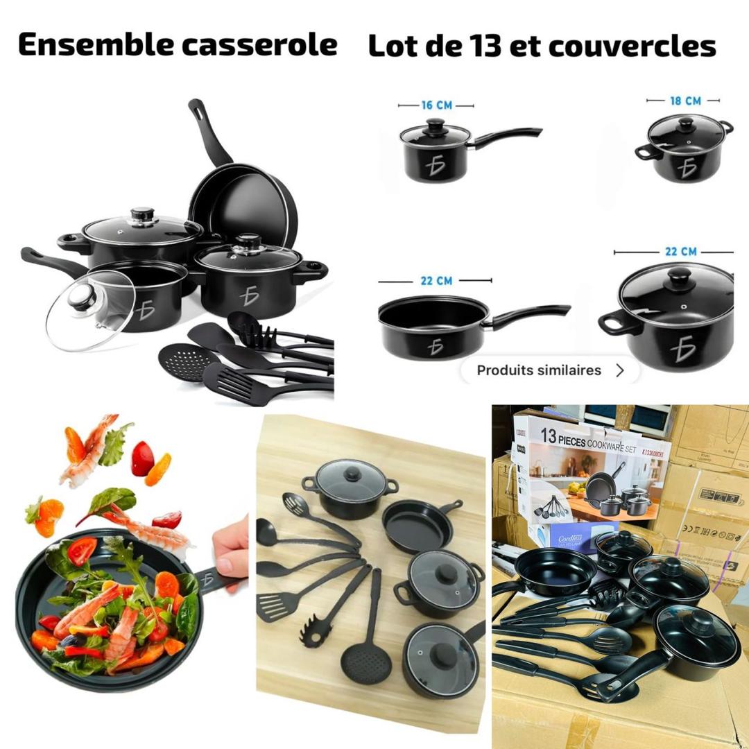 Ensemble casserole lot de 13