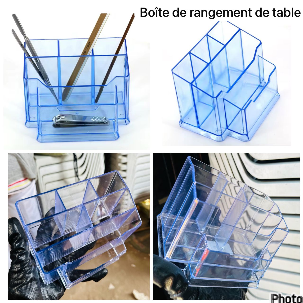 Boite de rangement de table