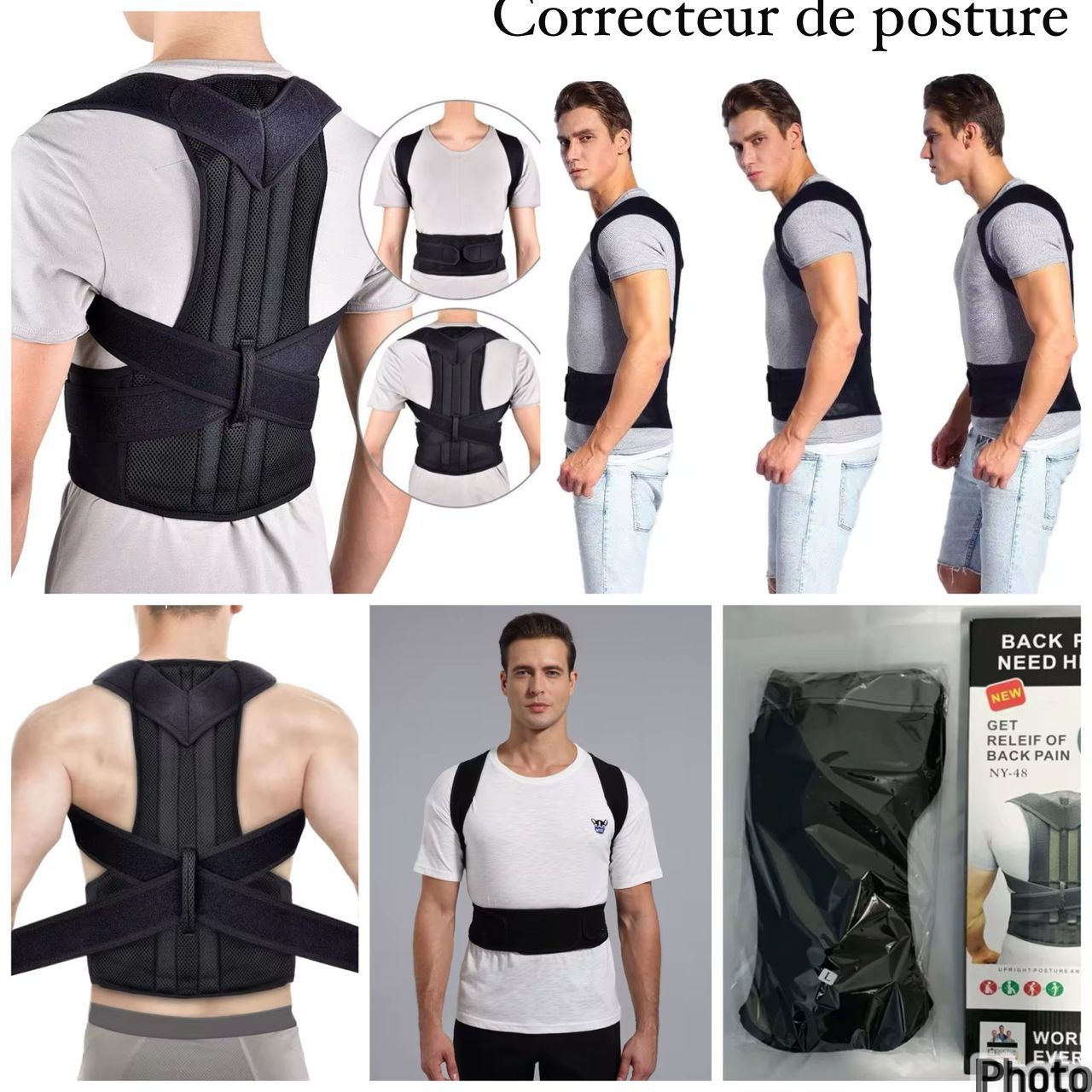 Correcteur de posture très efficace