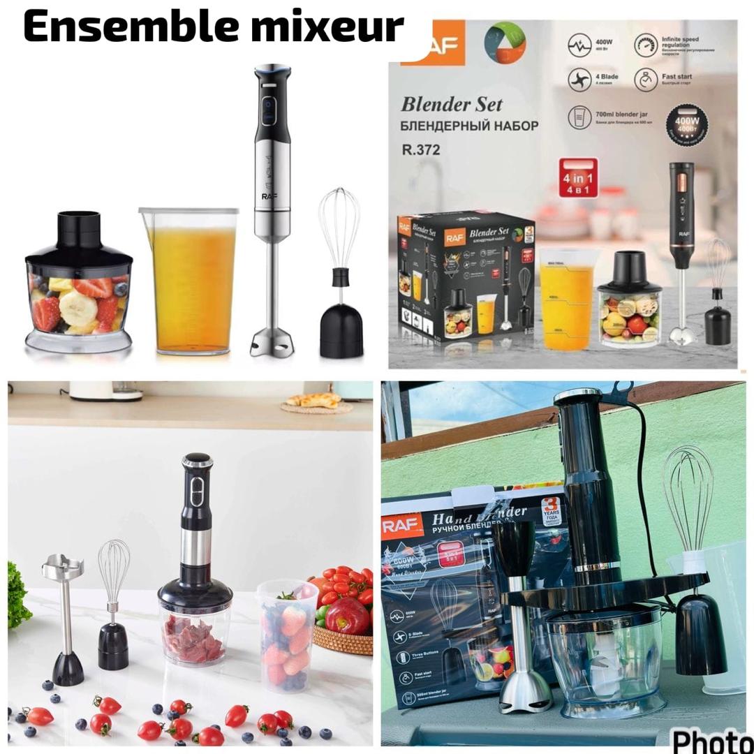 Ensemble mixeur 4en1