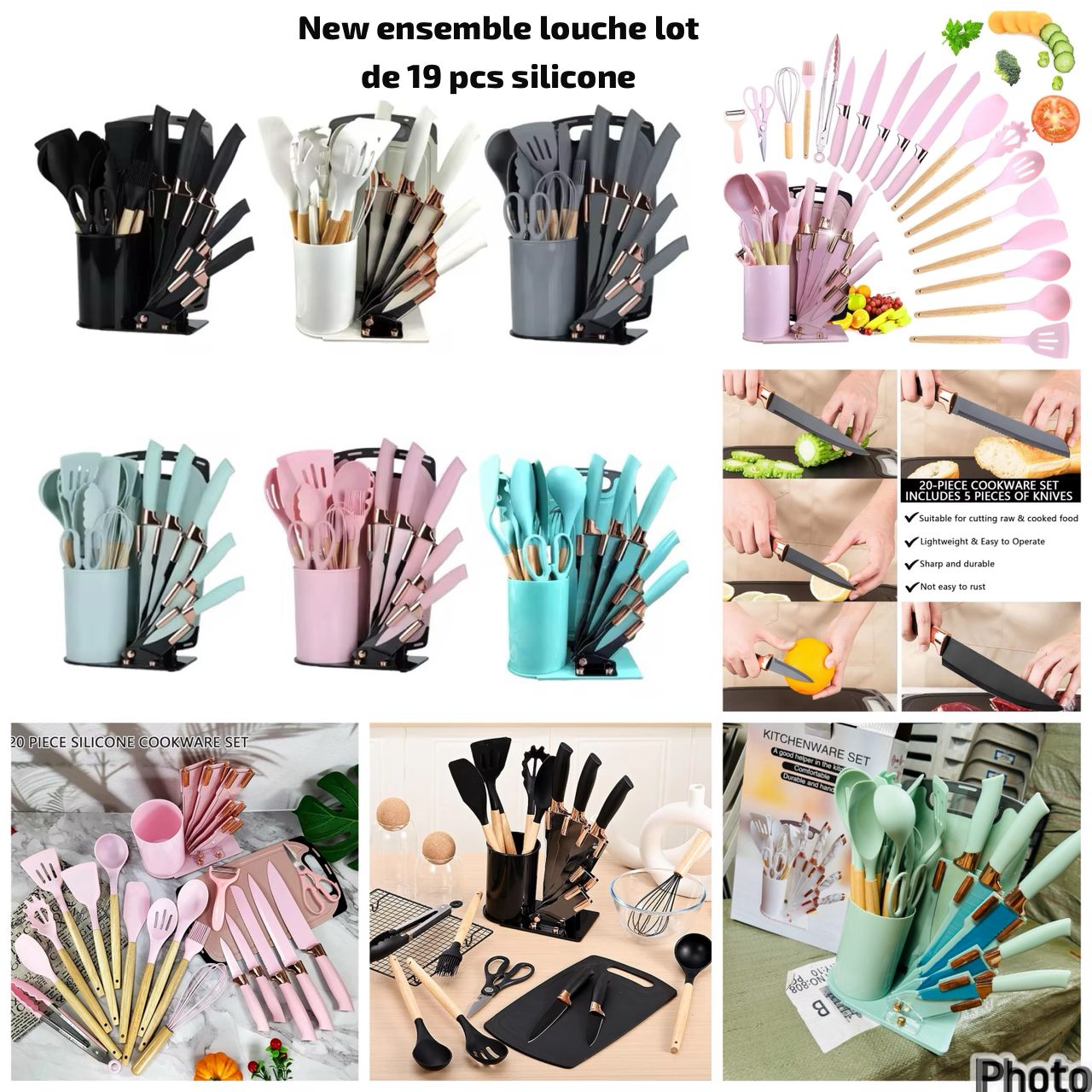 Ensemble louche Lot de 19