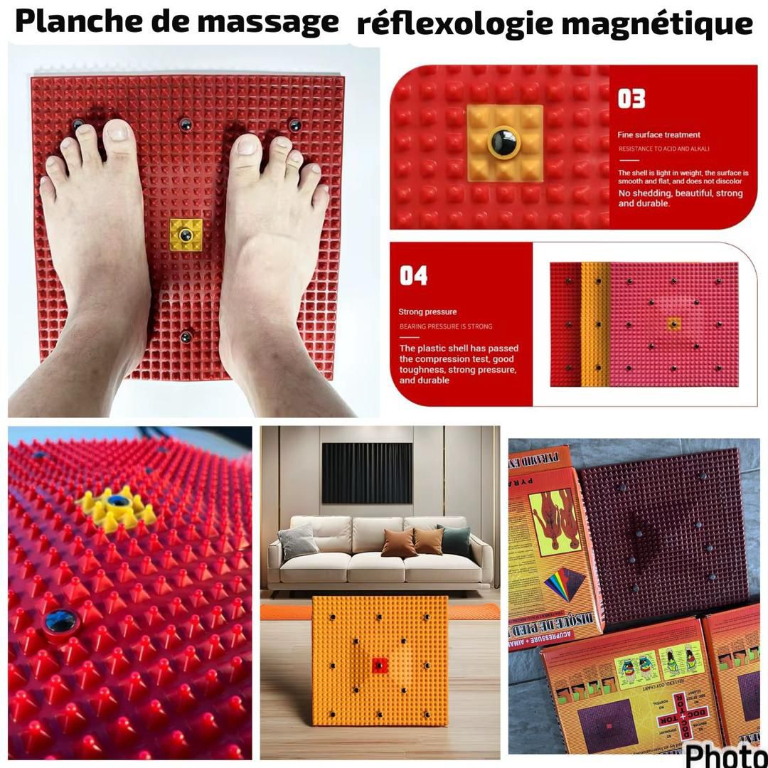 Planche pyramide de massage
