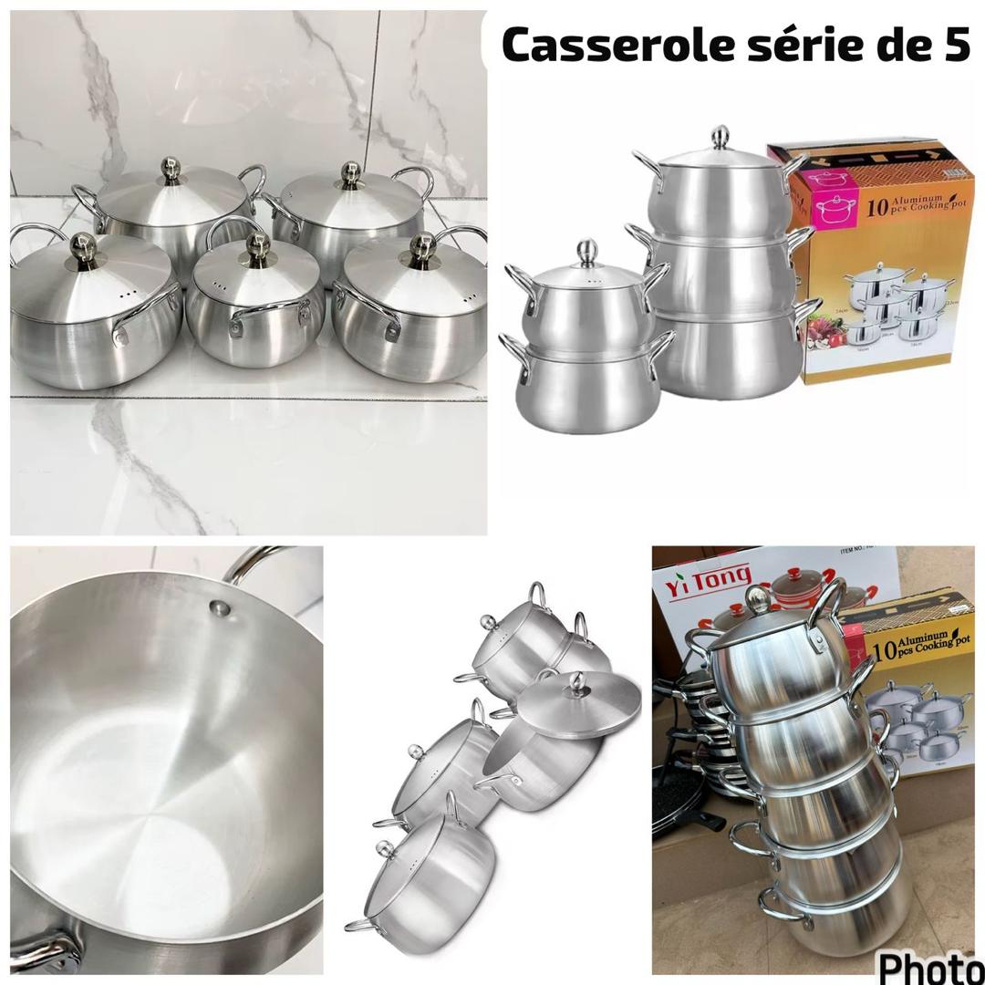 Casserole série de 5