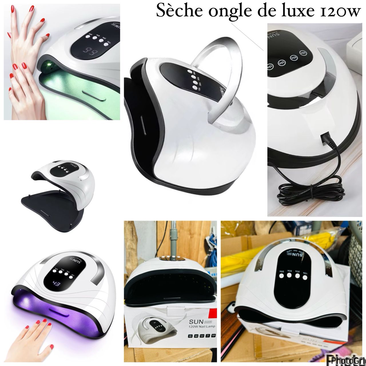 Sèche ongles 120w