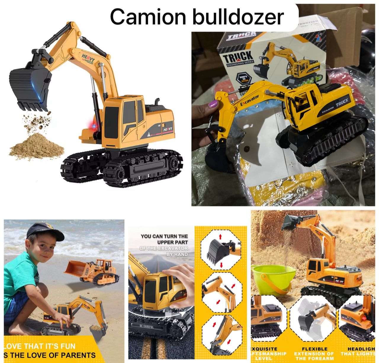 Camion bulldozer