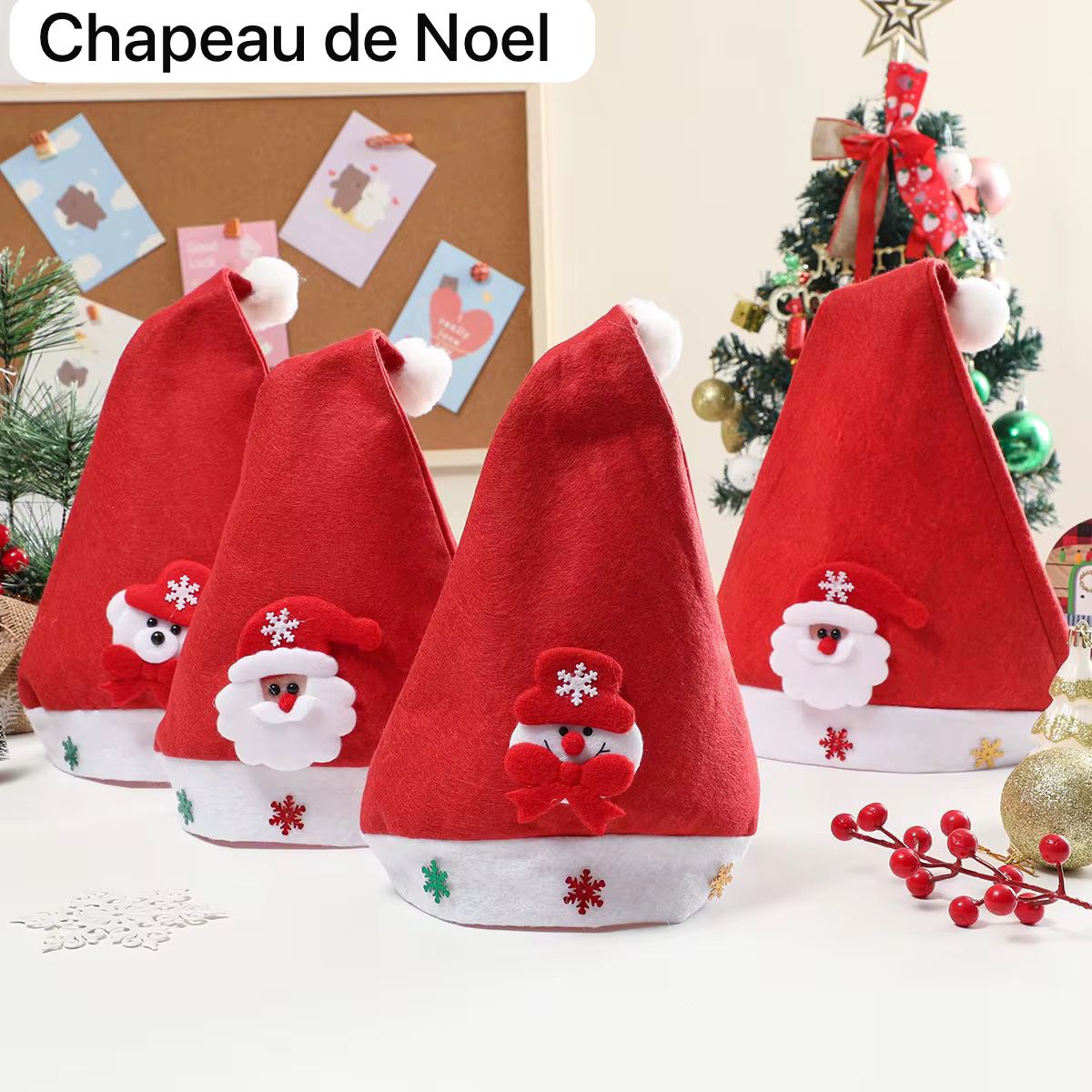 Chapeau de Noël