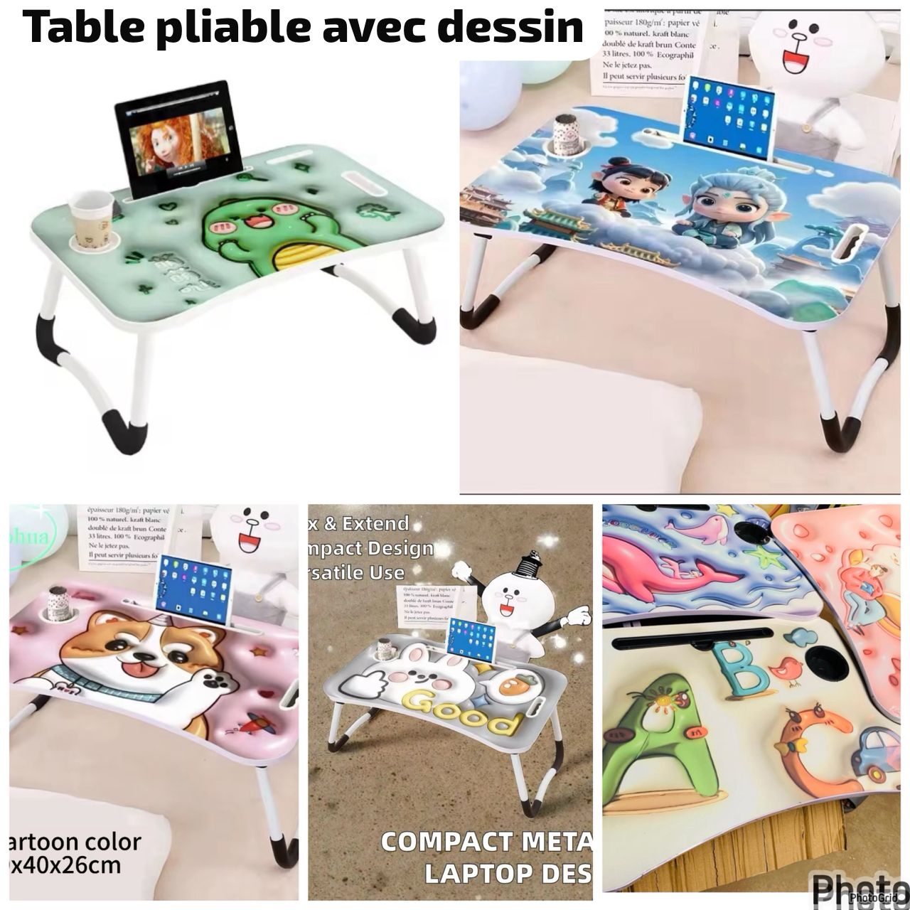 Table pliable